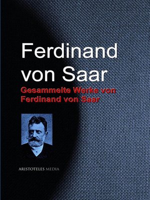 cover image of Gesammelte Werke von Ferdinand von Saar